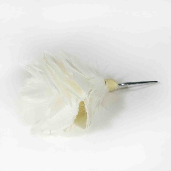 Pluim Haan - wit klein