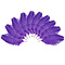 Ostrich feather purple 40-50 cm