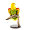 Mounted double yellow-headed amazon (A)