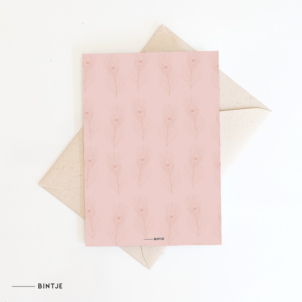 Double card - Peacock Trots op jou