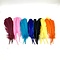 Coloured feathers (5pcs)