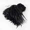 Feather garland Rooster - black