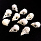 Little bird skulls 10 pcs