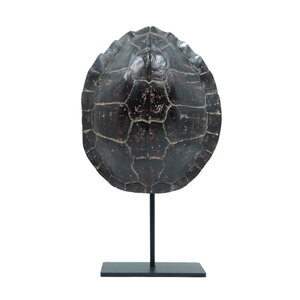 Schildpad schild op sokkel (M) - replica