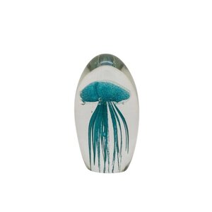 Glass jellyfish lightblue