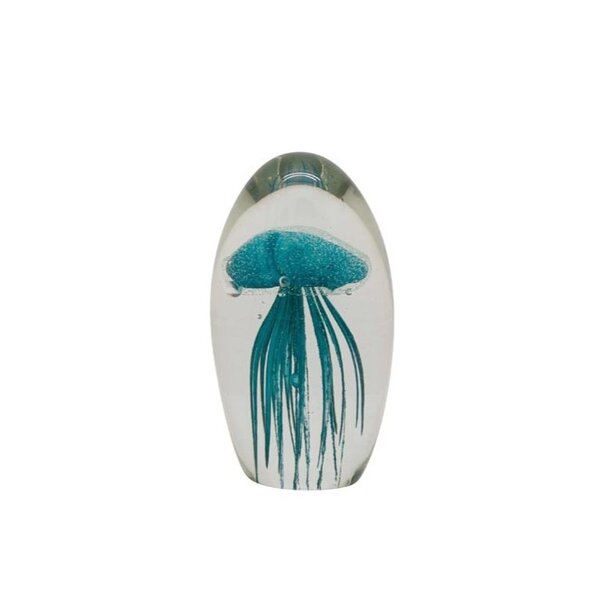 Glass jellyfish lightblue