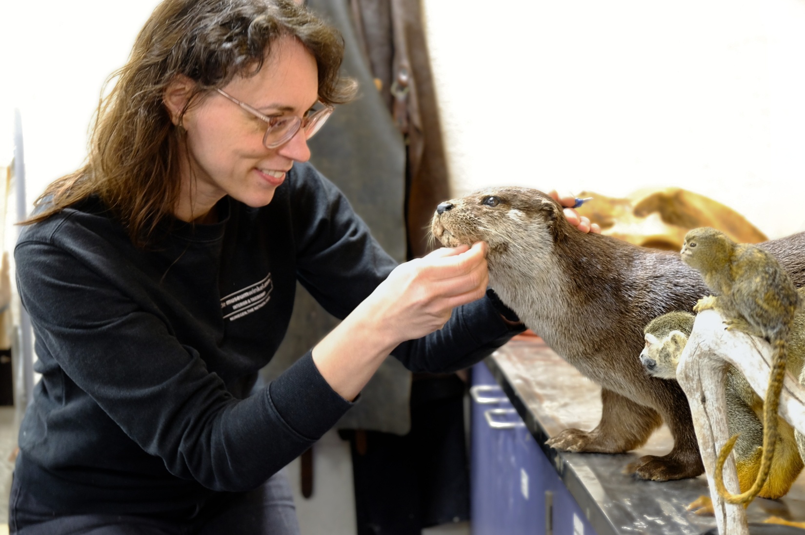 1 May - Demo day with our taxidermist, Daphne.