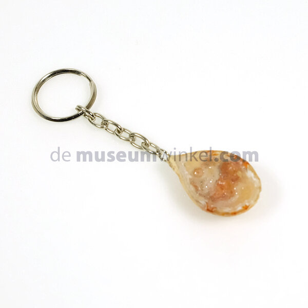 Sleutelhanger met geode