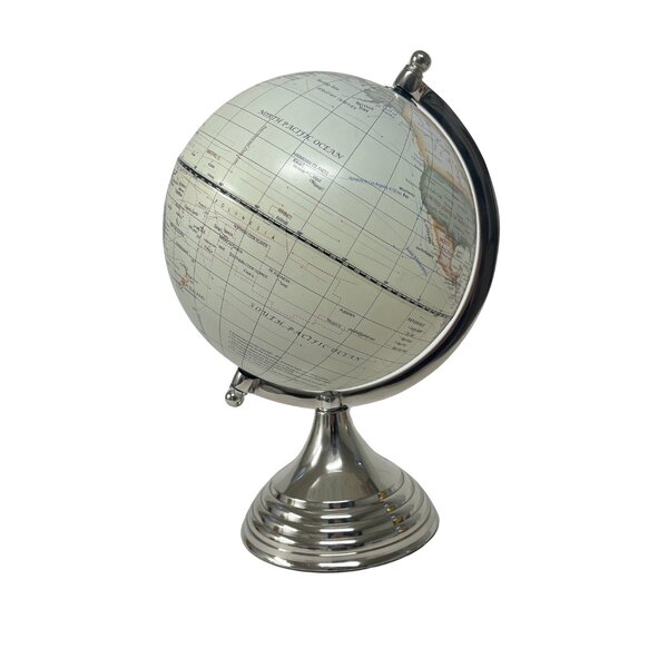 Decorative Globe Silver