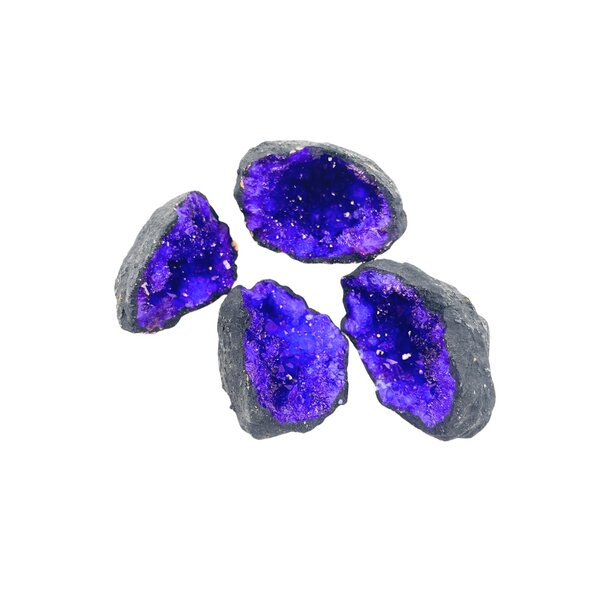 Geode purple black