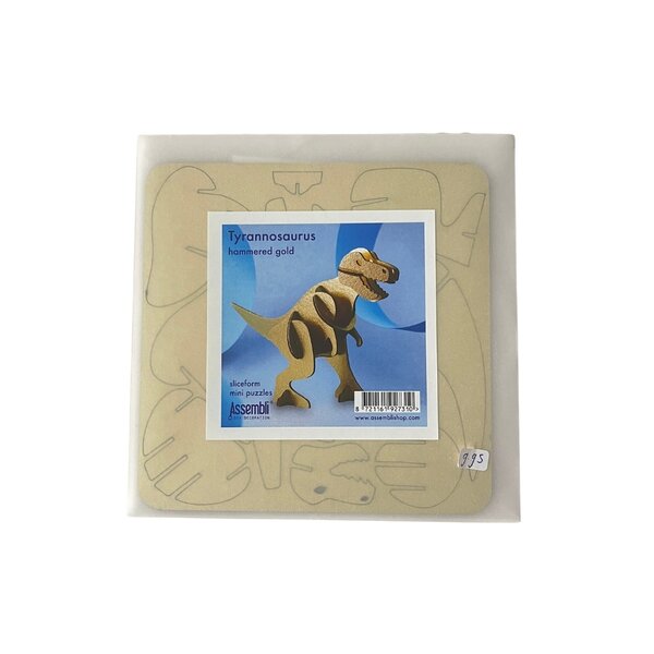 DIY kit - Tyrannosaurus Gold