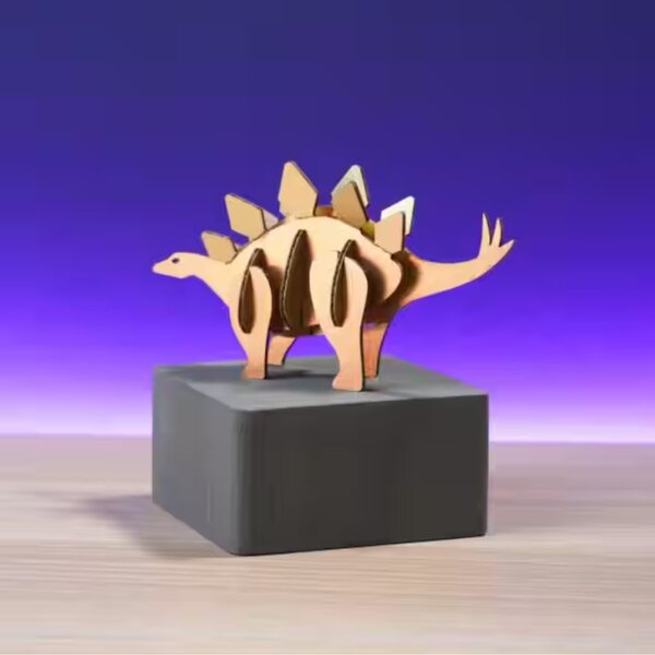 DIY kit - Stegosaurus Gold