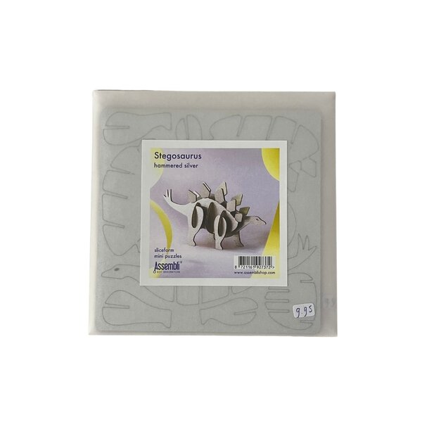 DIY kit - Stegosaurus Silver