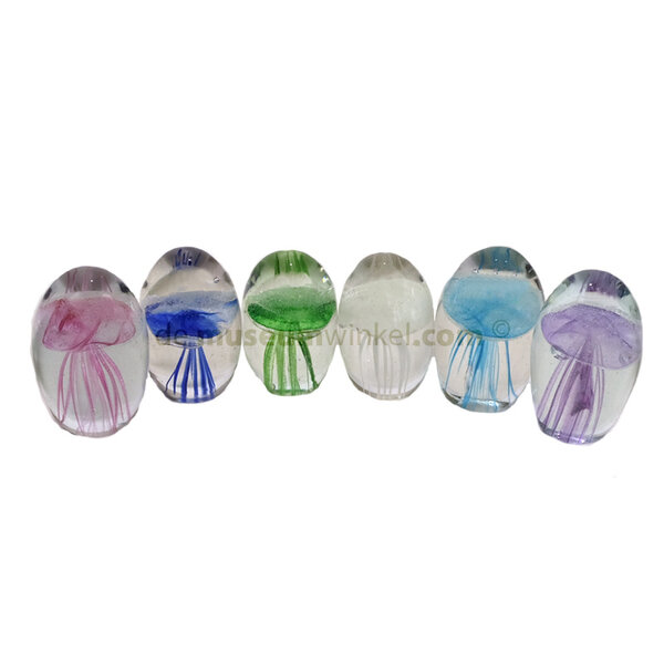 Glass jellyfish pink (s)