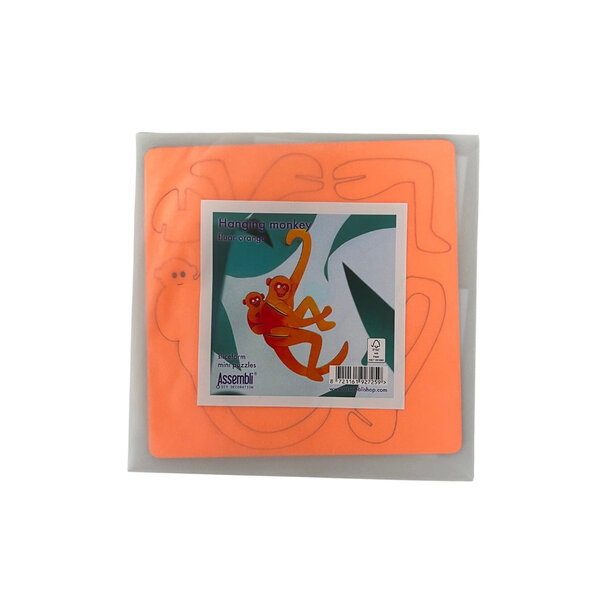 DIY kit - Monkeys Orange