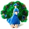 Plush Peacock