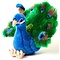 Plush Peacock