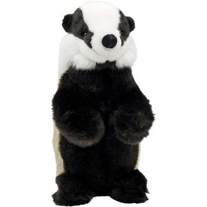 Plush European Badger