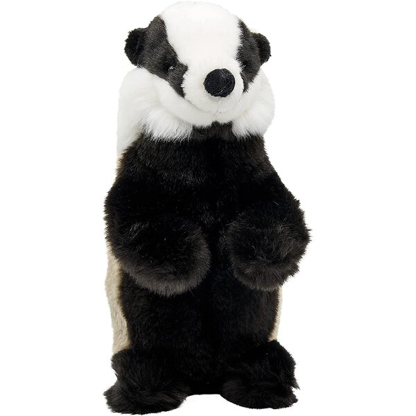 Plush European Badger