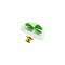 Four-leaf clover pin