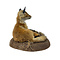 Mounted young fox (laying)