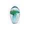 Glass jellyfish green blue