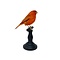 Mounted red canary