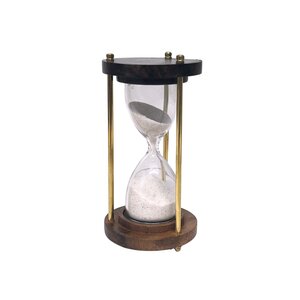 Sanduhr weiss