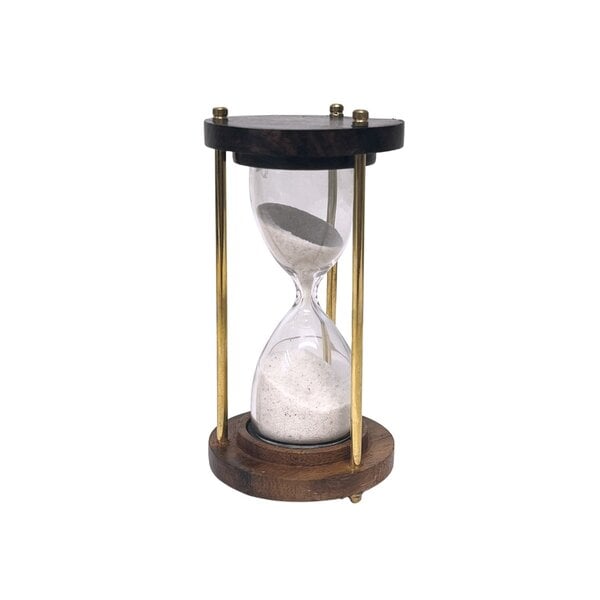 Sanduhr weiss
