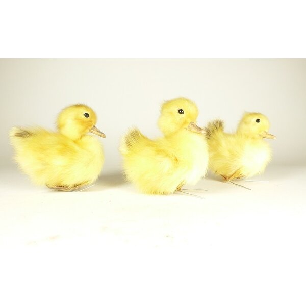 Mounted yellow duckling without pedestal