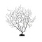 Sea fan XL on metal stand