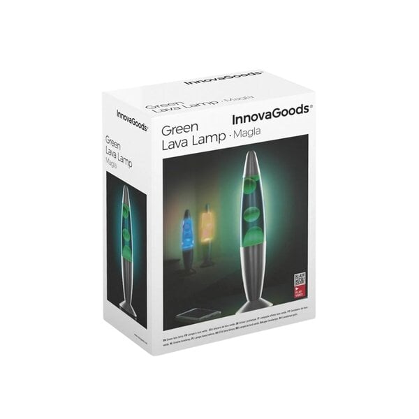 Lava lamp Grun