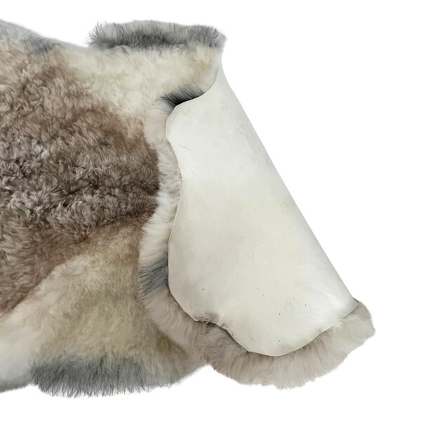 Schapen vacht - wit grijs