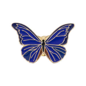 Anstecknadel Kolibri Schmetterling
