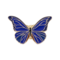 Anstecknadel Kolibri Schmetterling