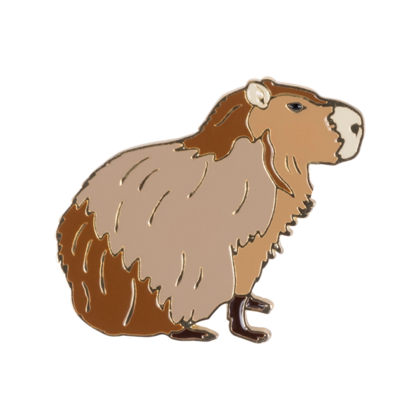 Anstecknadel Capybara