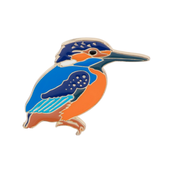 Anstecknadel Eisvogel