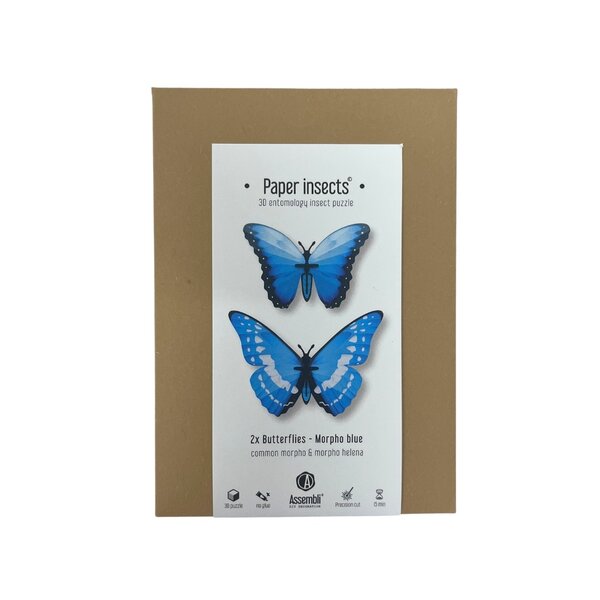 DIY kit - morpho vlinders