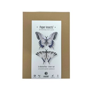 DIY kit - silvertail schmetterlingen