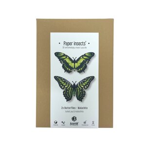DIY kit - malachite butterflies