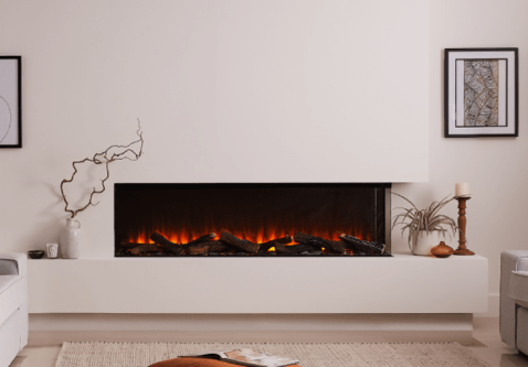 British Fires New Forest 1600 | 160 cm | Elektrische inbouwhaard