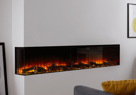 British Fires New Forest 2400 | 240 cm | Elektrische inbouwhaard