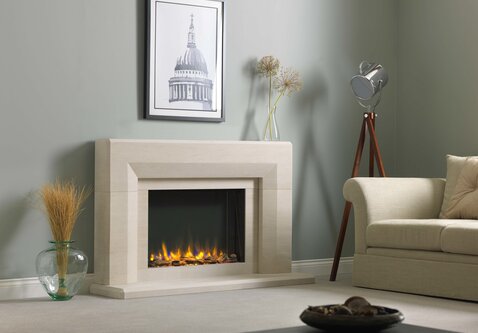 Charlton & Jenrick I-790e | 84 cm | elektrische inbouwhaard