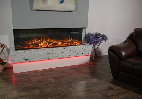 Charlton & Jenrick I-1500e Deep  | 155,5 cm | elektrische inbouwhaard