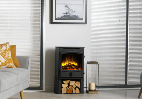 Charlton & Jenrick Fireline FX | 47 cm x 58,3 cm | elektrische kachel met getoogde deur