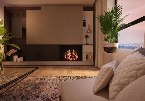 DRU Virtuo 75 | 80,3 cm | Elektrische inbouwhaard