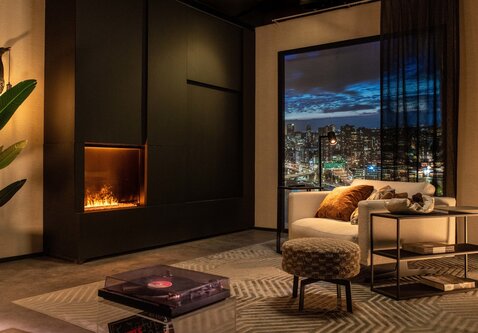 Faber E-matrix 800/650 I | 88 cm | Elektrische haard