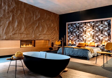 Faber E-matrix Linear Fire 1050/400 I | 113 cm | Elektrische inbouwhaard