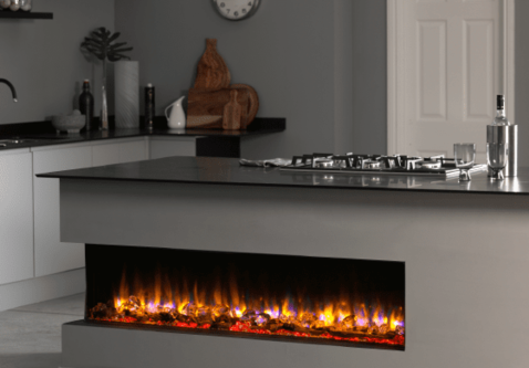 Charlton & Jenrick  I-1500e slim | 153 cm | Elektrische inbouwhaard