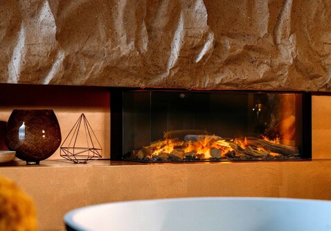 Faber | E-matrix Linear Fire 1050/400 II | 119 cm | Elektrische inbouwhaard